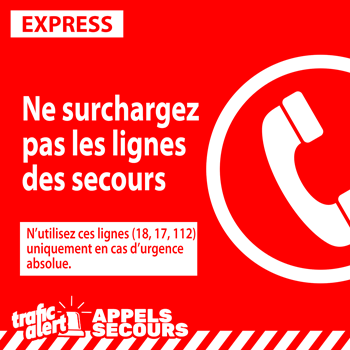 Ne surchargez pas les lignes de secours